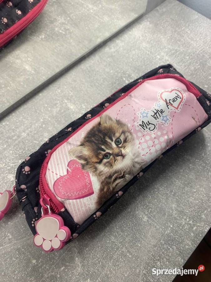 Piórnik My little friend kotek HIT dwie komora podkarpackie Jasło sprzedam