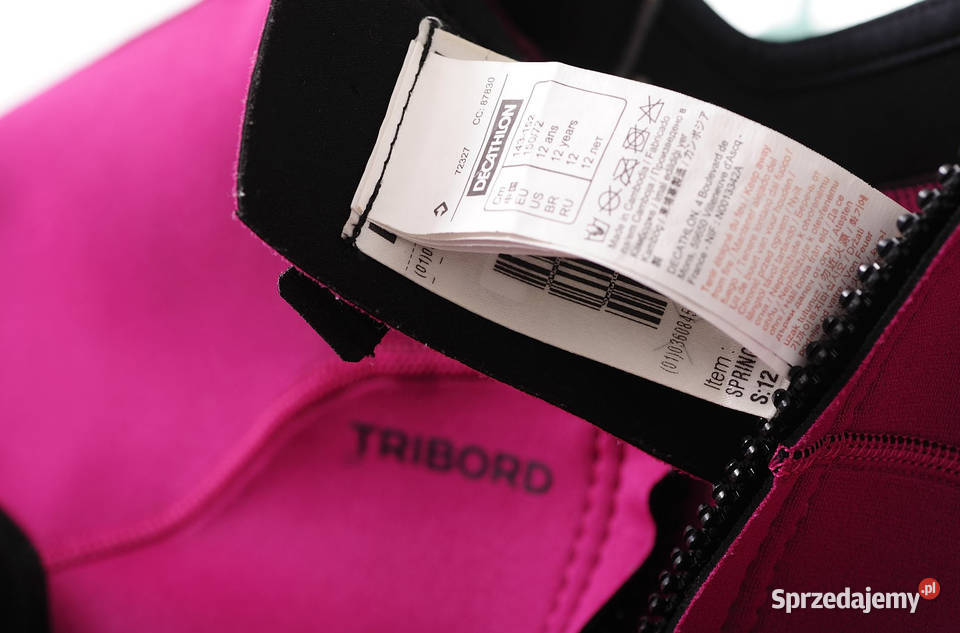 Tribord pianka dzieci springsuit 100 purple Wrocław