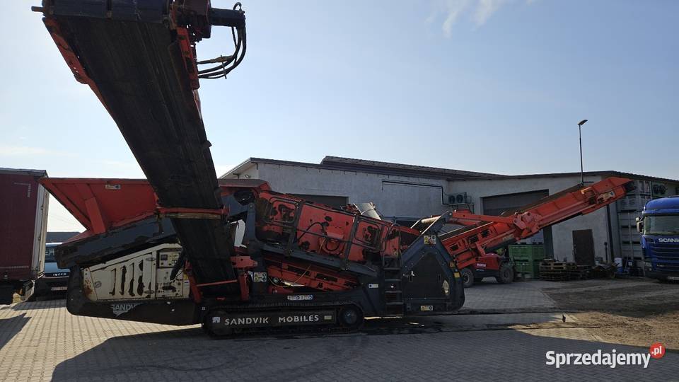 Przesiewacz mobilny Sandvik QE241 2980 h Sochaczew sprzedam