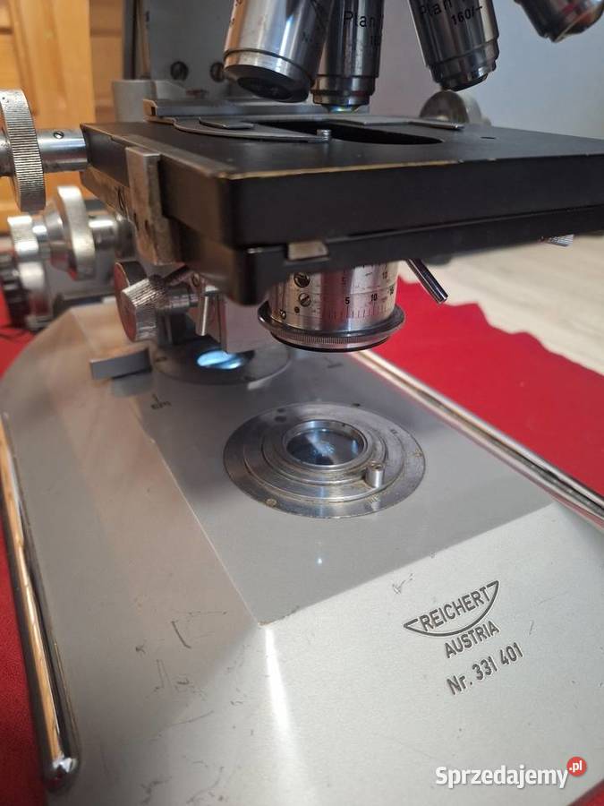 Mikroskop Reinhard Zetopan Piła