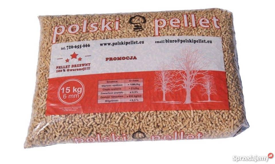 Pellet drzewny Producent Polska Warszawa dostawa GRATIS