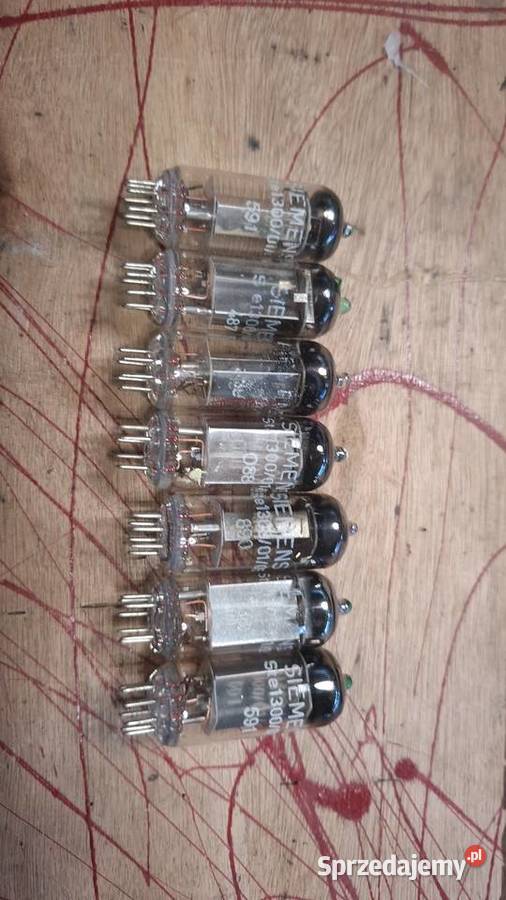 Zestaw 7 Siemens STe1300 0105 lampy elektronowe Namysłów