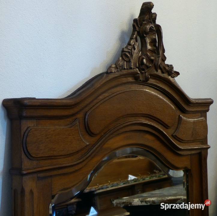 piękne duże lustro rocaillesklep Dąbrowa sprzedam