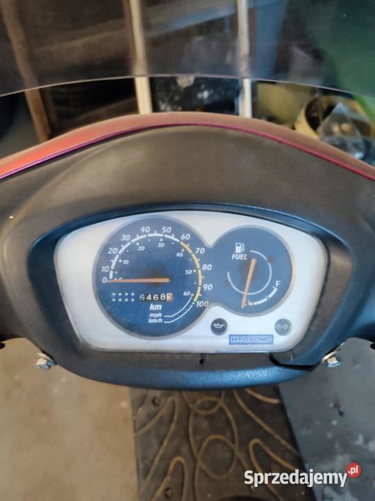 Skuter Hyosung Rush Challenger 50 niski przebieg Rakszawa