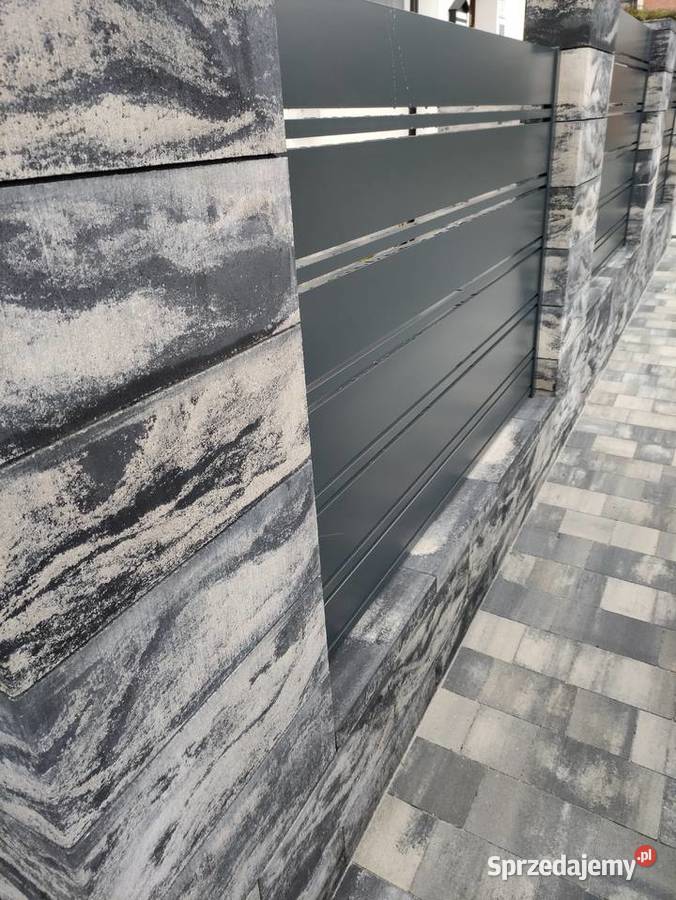 Ogrodzenia aluminiowe ogrodzenie aluminium panel małopolskie Myślenice