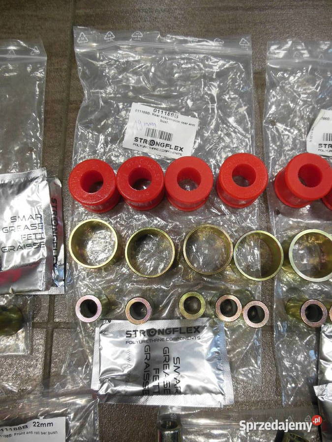 ZESTAW ZAWIESZENIA POLIURETANOWEGO STRONGFLEX Zestawy zawieszenia sportowego Kozy