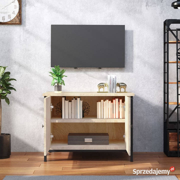 Szafka TV z drzwiczkami dąb sonoma 60x35x45