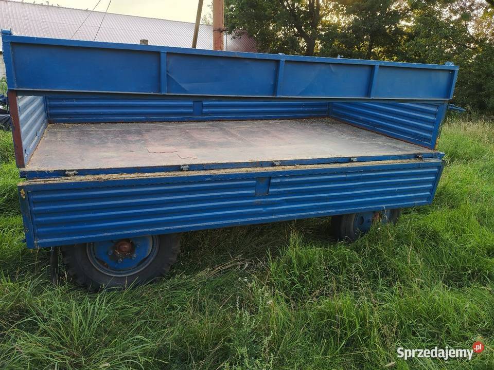 Przyczepa rolnicza d44 wywrotka Wola Mąkolska