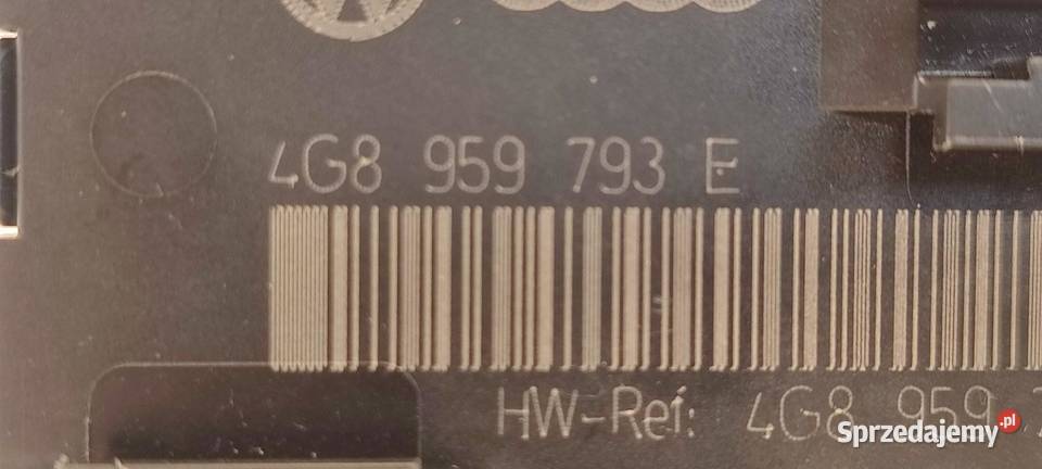 AUDI A7 4G MODUŁ DRZWI 4G8959793E