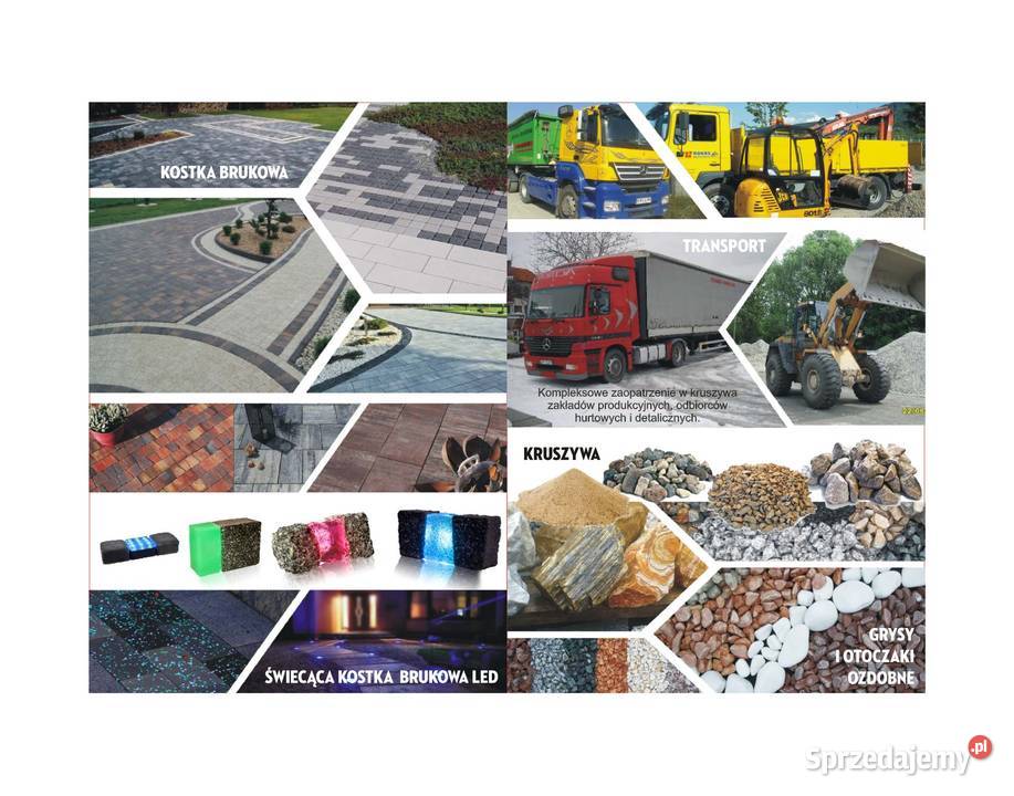 Granit pailsada granitowa 10x10x100 krawęzniki Myślenice