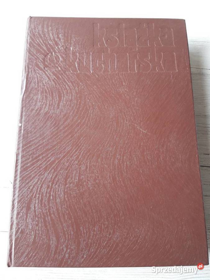 Książka Kucharska Zofia Zawistowska 1989 Antykwariat śląskie Bielsko-Biała