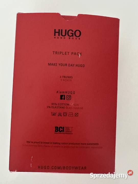HUGO BOSS bokserki męskie rozmiar XLL Szczecin