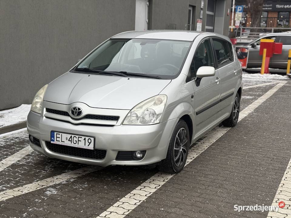 Toyota Corolla Verso 18 VVTI Automat 7 osobowa łódzkie Łódź