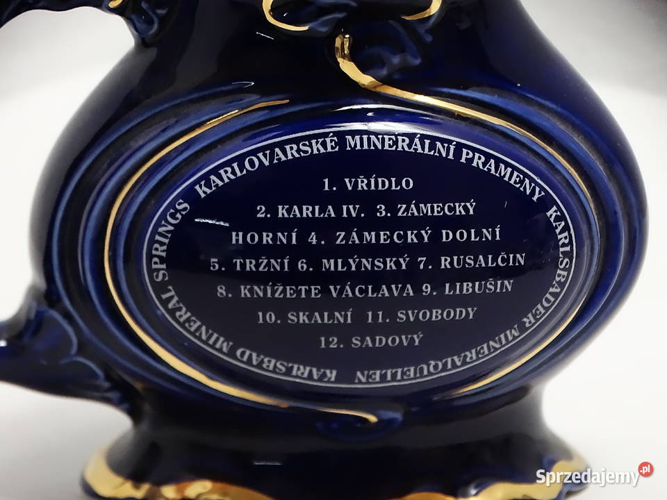Czeska Porcelanowa Pijarka Karlowe Wary Victoria Biłgoraj