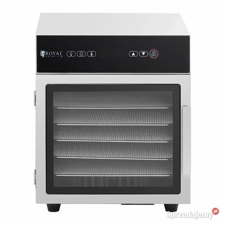 Suszarka do żywności 6 poziomów 500 W stal sprzedam