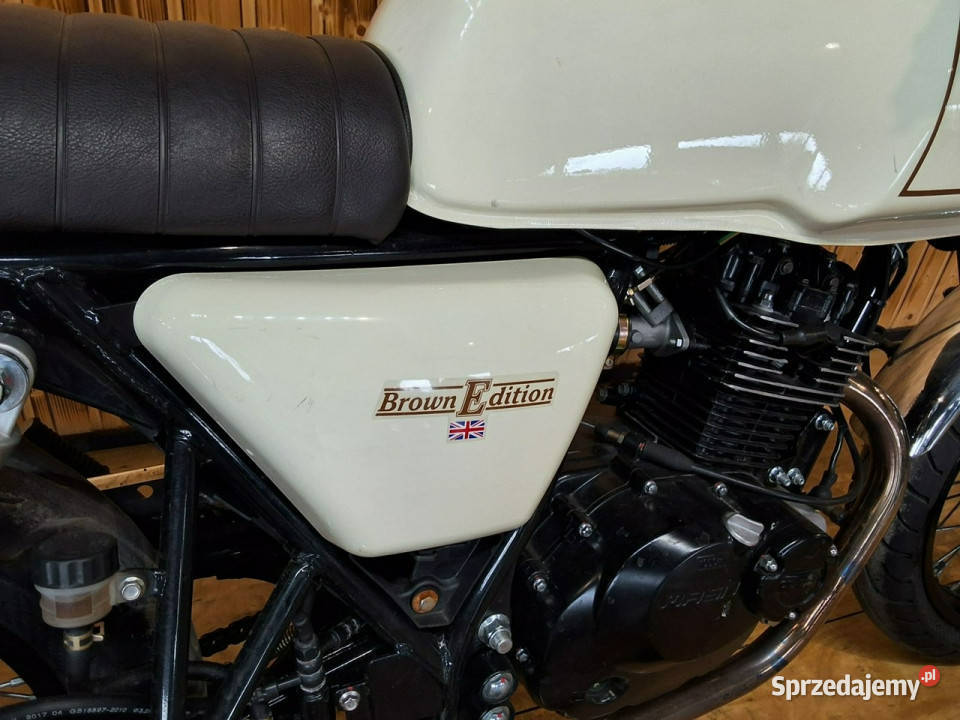 Masai Inny Przepiękny MASH 125 Brown edition Bicz