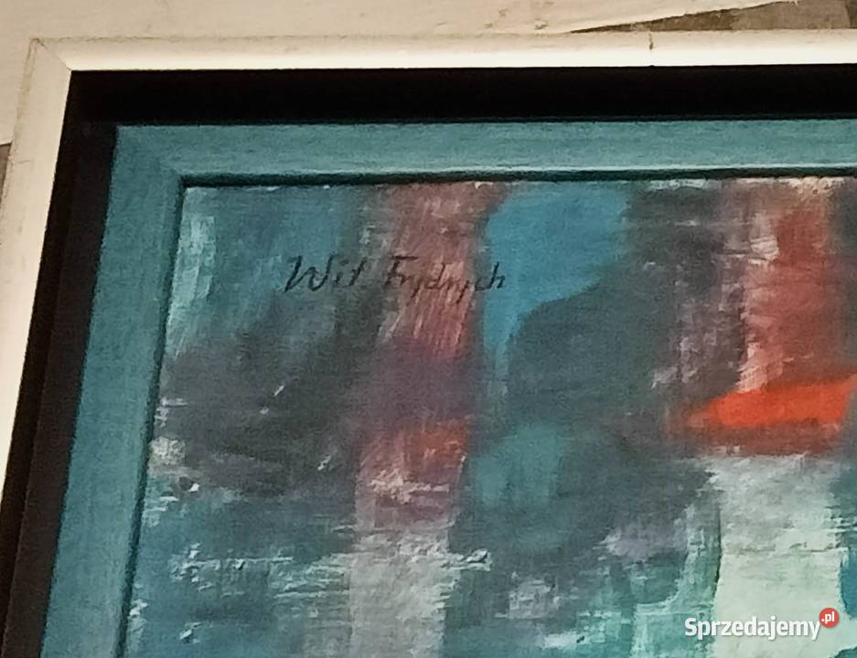 Obraz abstrakcyjny Witold Frydrych Kraków sprzedam