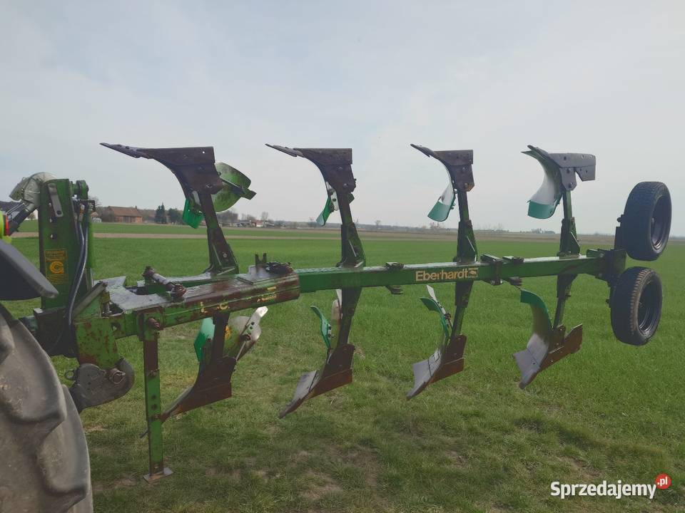 Pług 4 skibowy obrotowy Eberhardt Korfantów