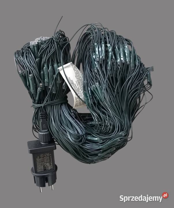 Lampki choinkowe siatka ledowa kurtyna led z 320 Chrzanów