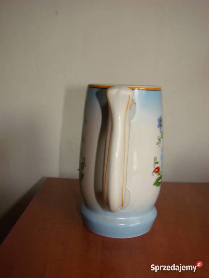 Lubiana wzór kaszubski kufel PRL Pruszcz Gdański