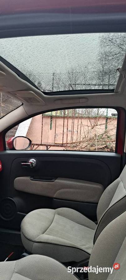 Fiat 500 14 100 czerwony Tarnobrzeg