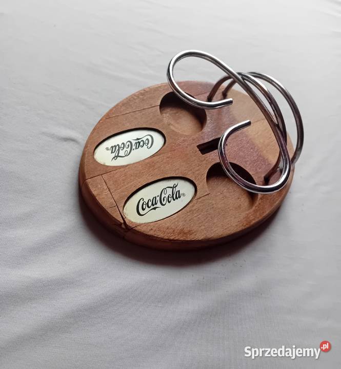 Reklamowy przyprawnik z serwetnikiem Coca Cola