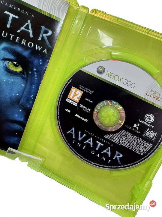 Gra Avatar Gra komputerowa Xbox 360 Elbląg