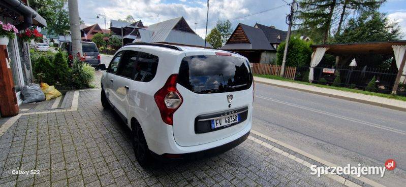 Dacia Lodgy 7osobowa komputer pokładowy Lodgy małopolskie Bukowina Tatrzańska