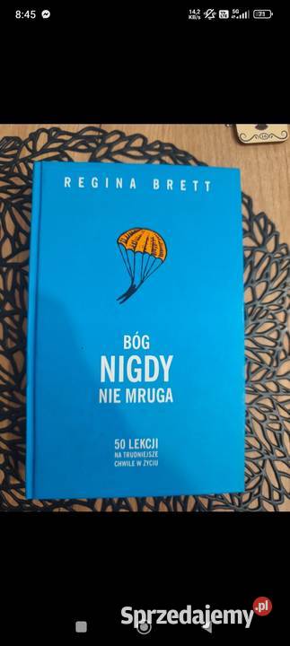 Książka bog nigdy nie mruga Książki i Podręczniki mazowieckie Gostynin