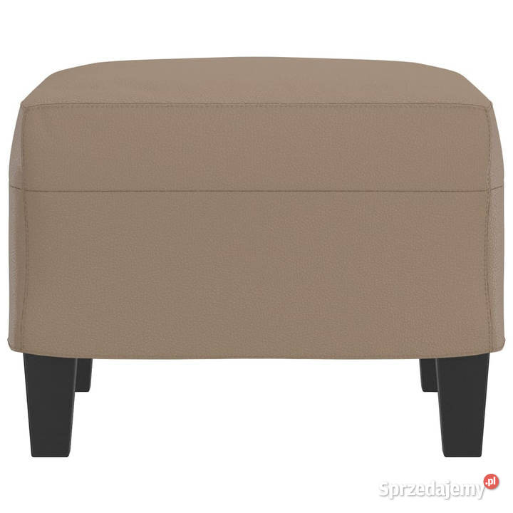 Podnóżek cappuccino 60x50x41 sztuczna skóra Warszawa