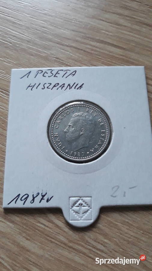 1 Peseta Hiszpania 1985198619871988 r Konin