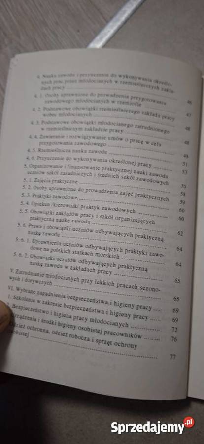 Unikat Ochrona pracy młodocianych 1993 Pierwsze Poznań