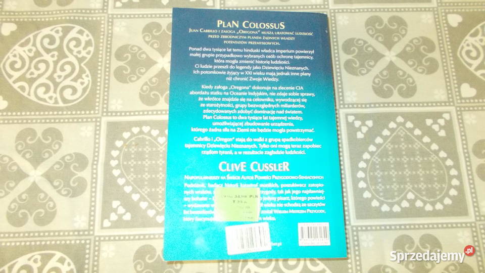 Clive Cussler Plan Colossus Kraków