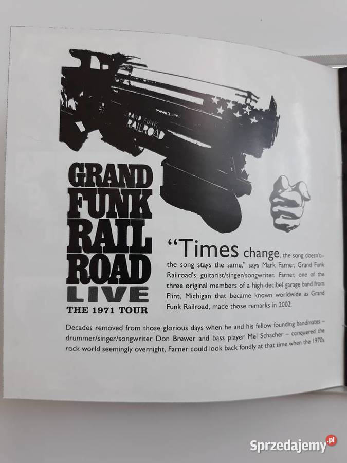 Niezapomniany koncert GRAND FUNK RAILROAD Live Rzeszów
