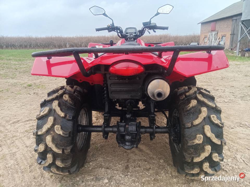 suzuki king quad 400 4x4 nowe opony transport quad - ATV Lublin