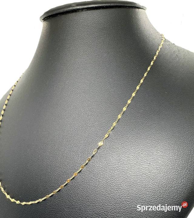 Nowy Złoty Łańcuszek pr 585 077g 45 warmińsko-mazurskie Elbląg sprzedam