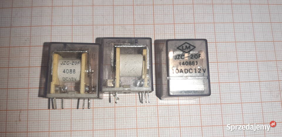 Przekaźnik LMJZC20F DC12 10A 4086 3 A84 Czechowice-Dziedzice