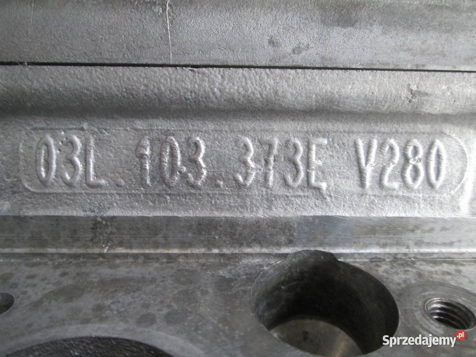 GŁOWICA Audi VW Seat Skoda 20 TDI 16V 03L103373E