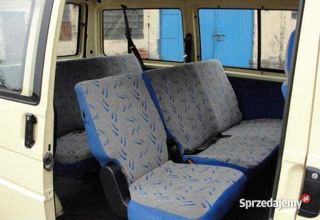 Volkswagen Transporter 24d 9 osobowy doinwestowa nieuszkodzony Pleszew