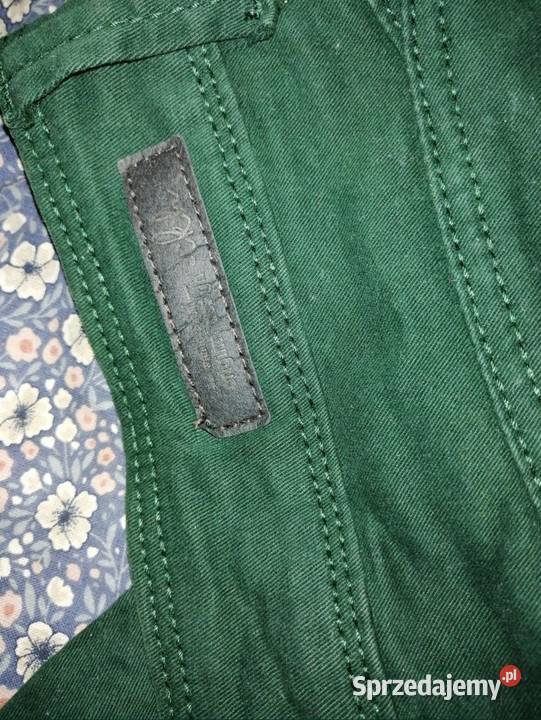 CA spodnie materiałowe zwężane rurki skinny miły