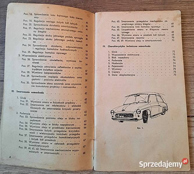 Syrena 104 Instrukcja obsługi Ostrów Wielkopolski