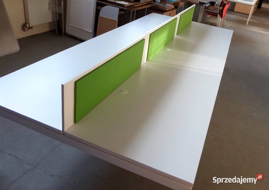 Biurko Wielostanowiskowe BENCH 6 OSÓB MDD 120cm Michałowice sprzedam