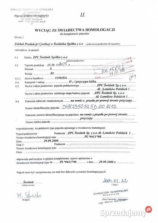 Przyczepa lekka burtowe Motoryzacja Łańcut