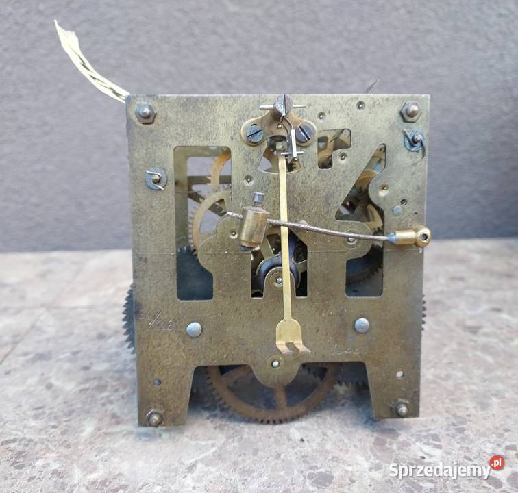 M069 Mechanizm starego zegara ściennego Kriegs pomorskie Tczew