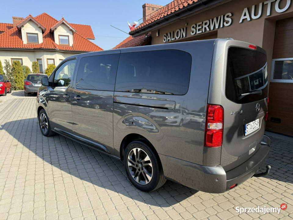 Opel Zafira Life 20 144 ExtraLong 8os Kamera 360 144KM śląskie Orzech