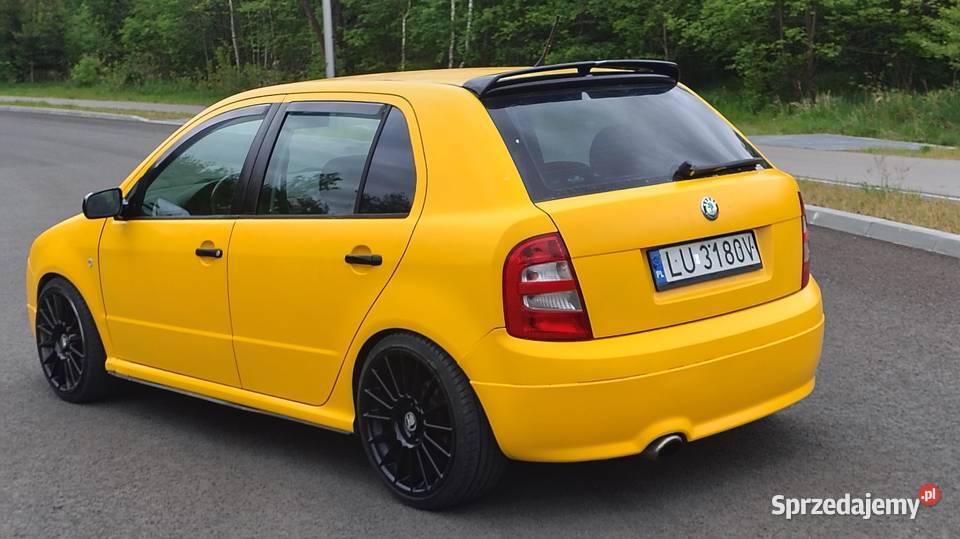 Skoda Fabia w pakiecie RS Jedyna taka Wólka Rokicka sprzedam