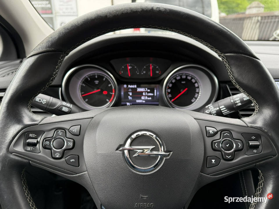 Opel Astra 14 turbo 150 bogata wersja Navi wielofunkcyjna kierownica Bolesławiec