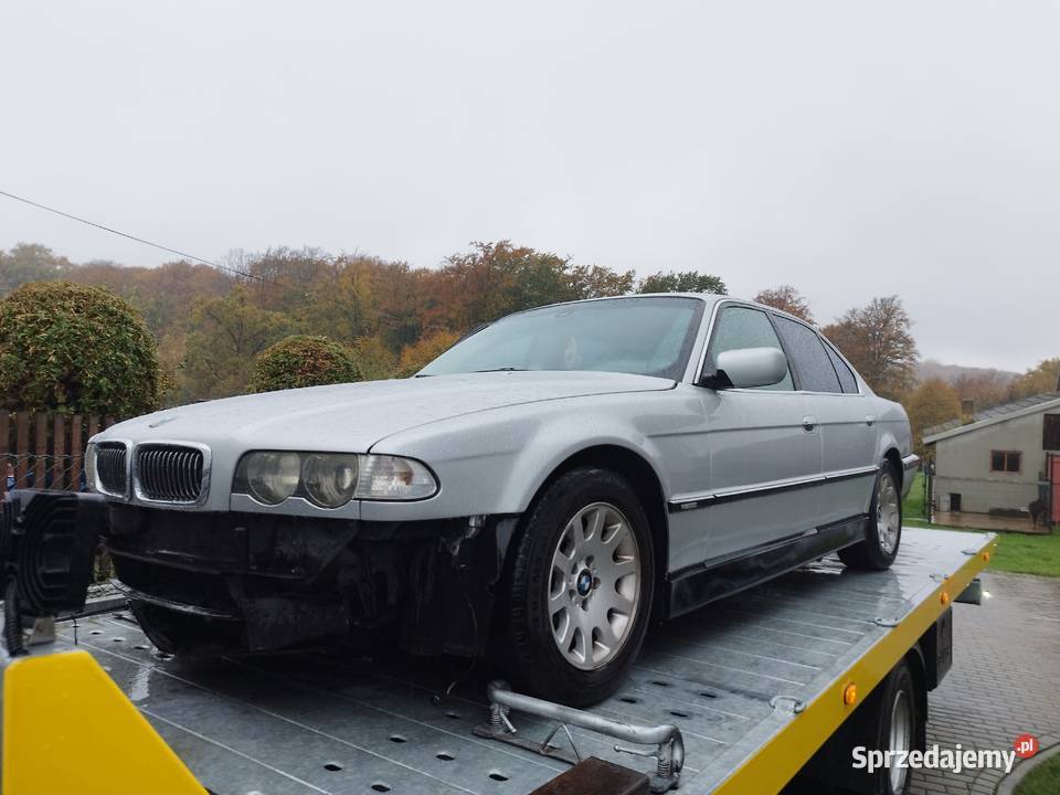 BMW E38 730d 184 Automat Uszkodzona