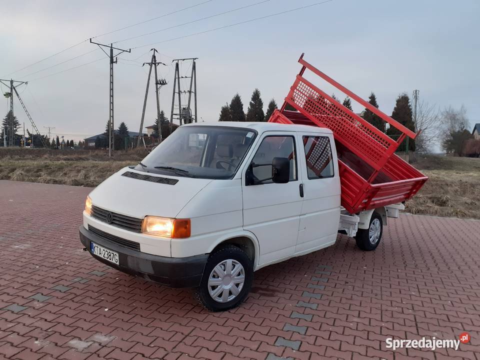 Volkswagen t4 doka wywrotka kiper brygadówka t5 świętokrzyskie Nieczulice-Kolonia