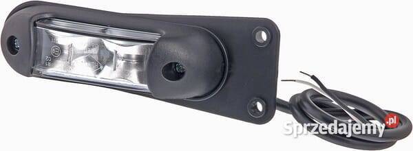 Lampa obrysowa LED 122W prostokątna 1224V biała Części i osprzęt rolniczy Kamionna